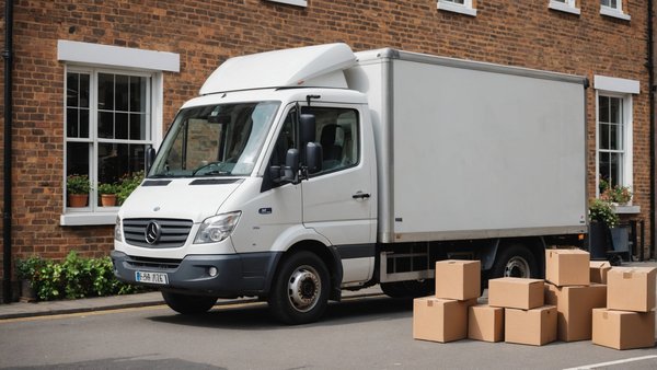 How do you set up a digital inventory for your items before a UK home move?