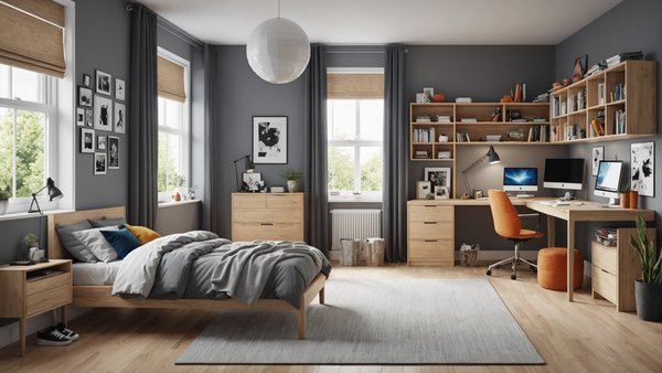 Creating the Perfect Blend: Designing a Trendy and Timeless Teen Bedroom for UK Youth